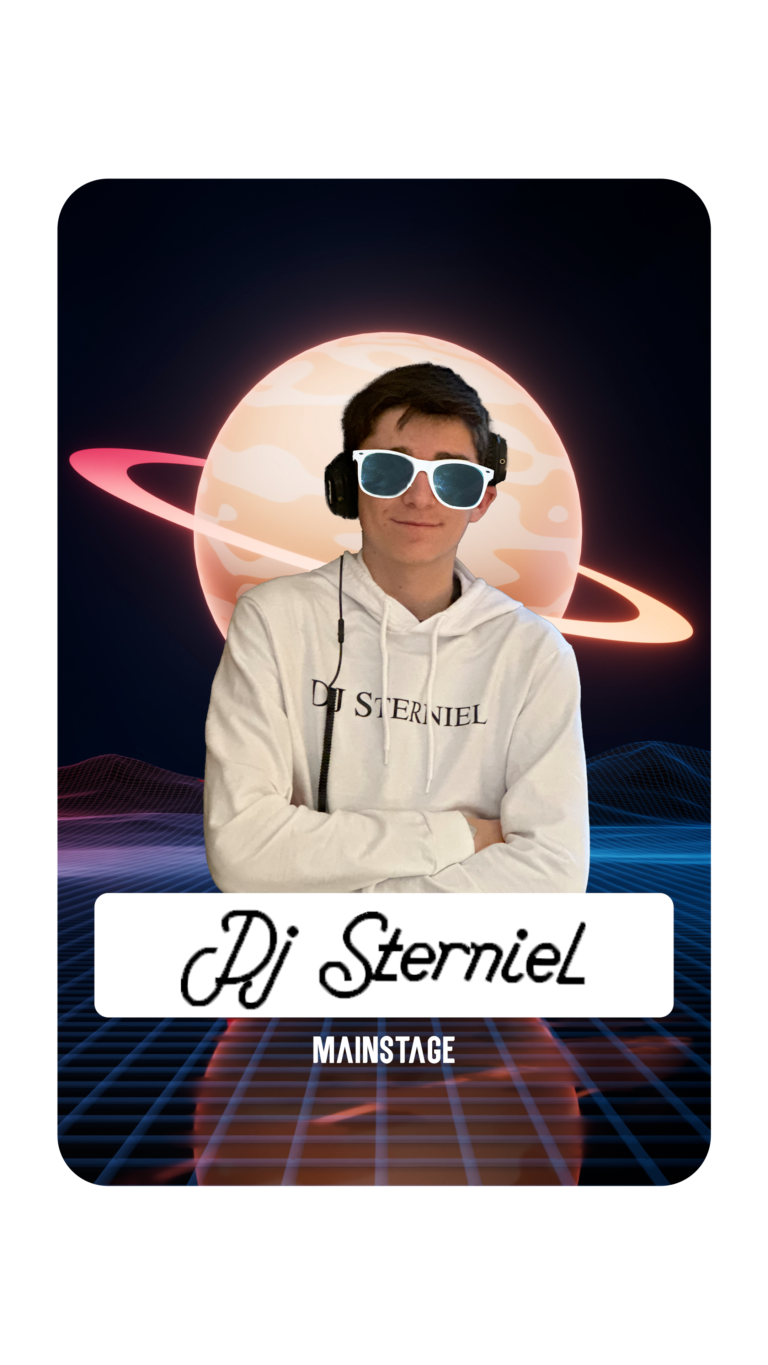 WEBSEITE Line Up Grafik - 10 DJ Sterniel